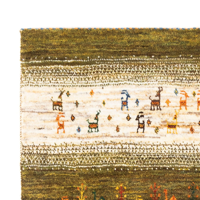 Gabbeh Teppich - Loribaft Perser - 138 x 85 cm - mehrfarbig