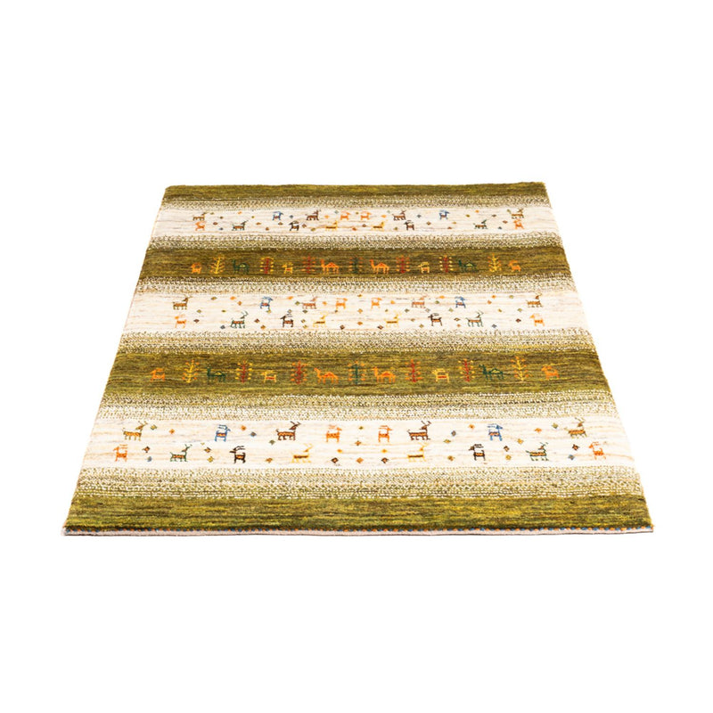 Gabbeh Teppich - Loribaft Perser - 138 x 85 cm - mehrfarbig