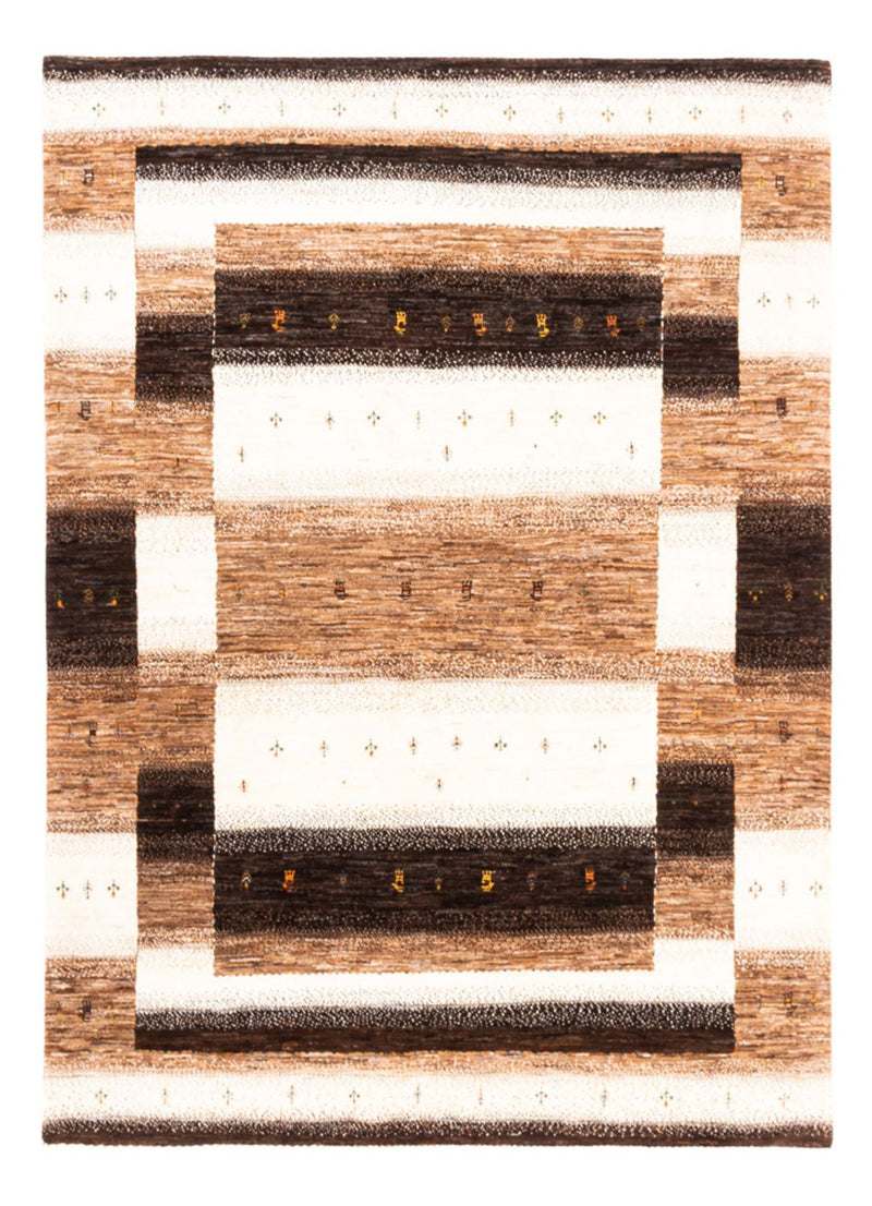 Gabbeh Teppich - Loribaft Perser - 233 x 179 cm - natur