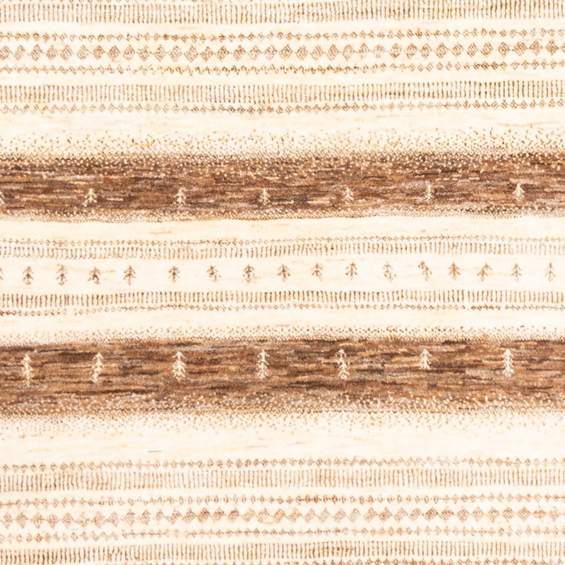 Gabbeh Teppich - Loribaft Perser - 251 x 182 cm - natur