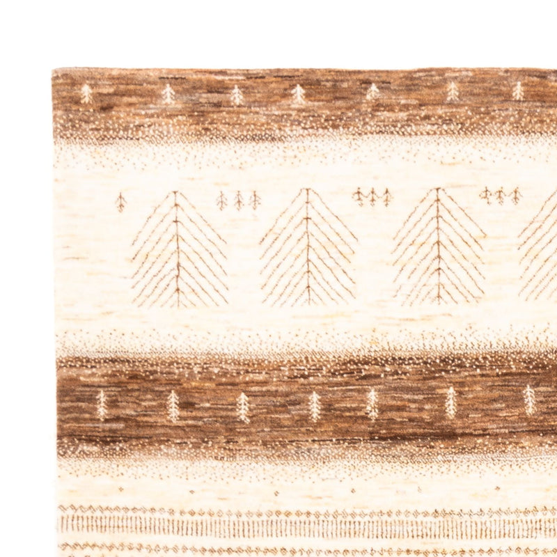 Gabbeh Teppich - Loribaft Perser - 251 x 182 cm - natur