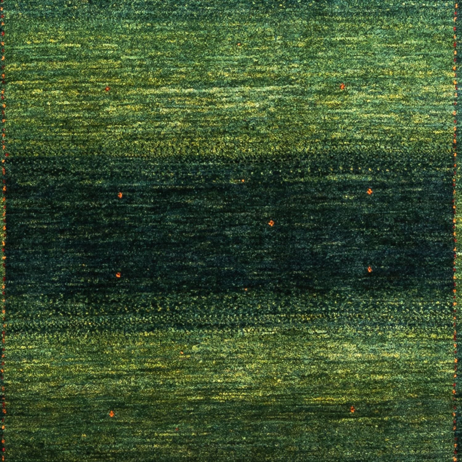 Gabbeh Teppich - Loribaft Perser - 187 x 127 cm - grün