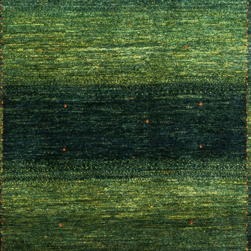 Gabbeh Teppich - Loribaft Perser - 187 x 127 cm - grün