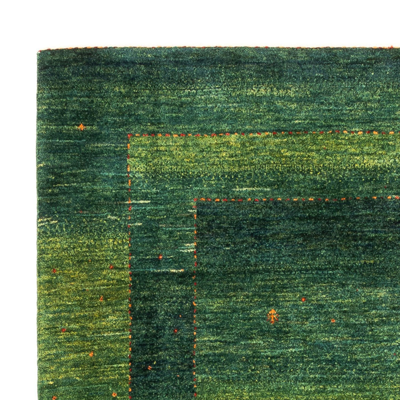 Gabbeh Teppich - Loribaft Perser - 187 x 127 cm - grün