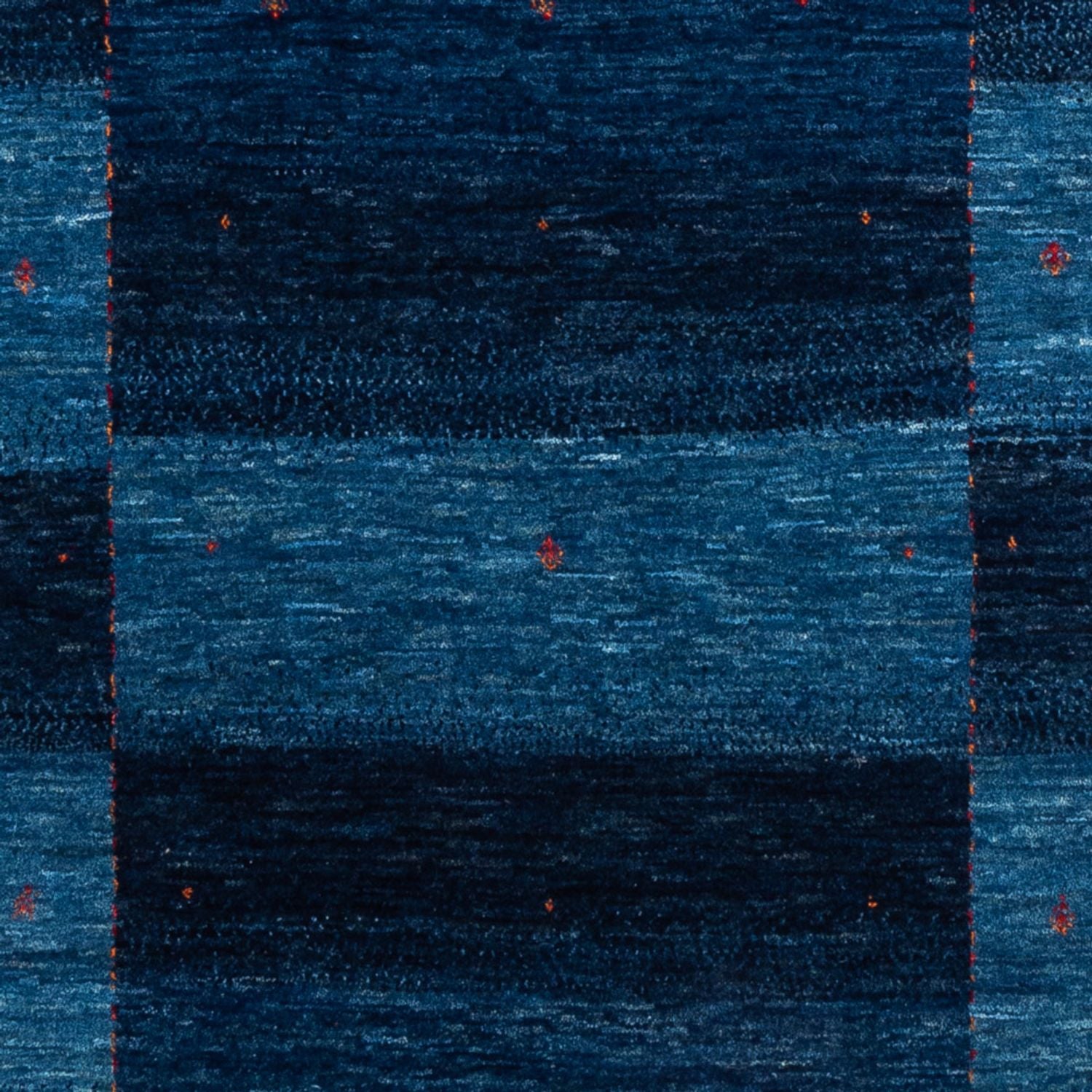 Gabbeh Teppich - Loribaft Perser - 192 x 127 cm - blau