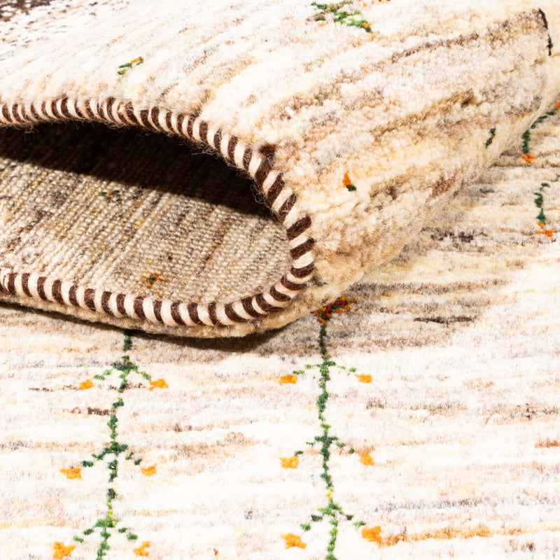 Gabbeh Teppich - Loribaft Perser - 240 x 173 cm - natur