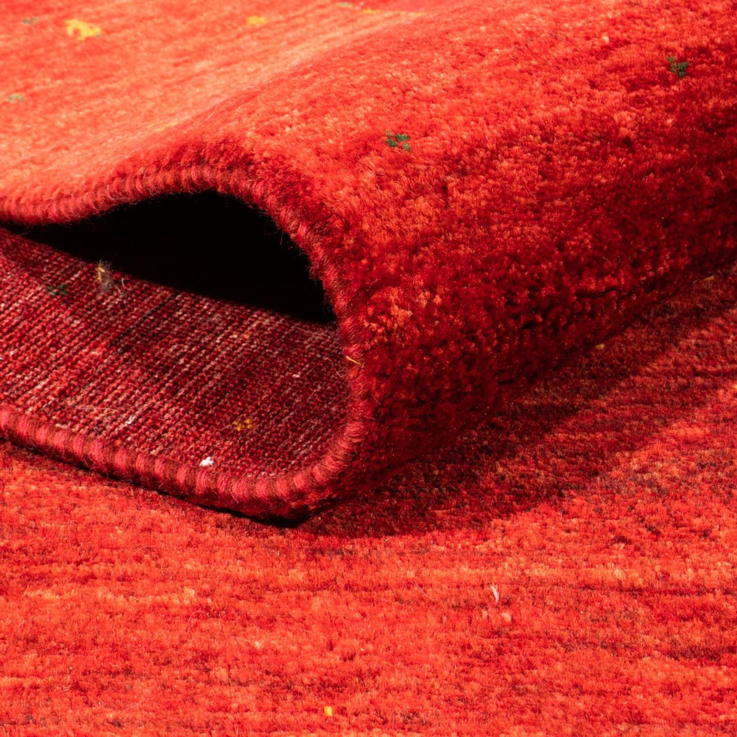 Gabbeh Teppich - Loribaft Perser - 279 x 219 cm - rot