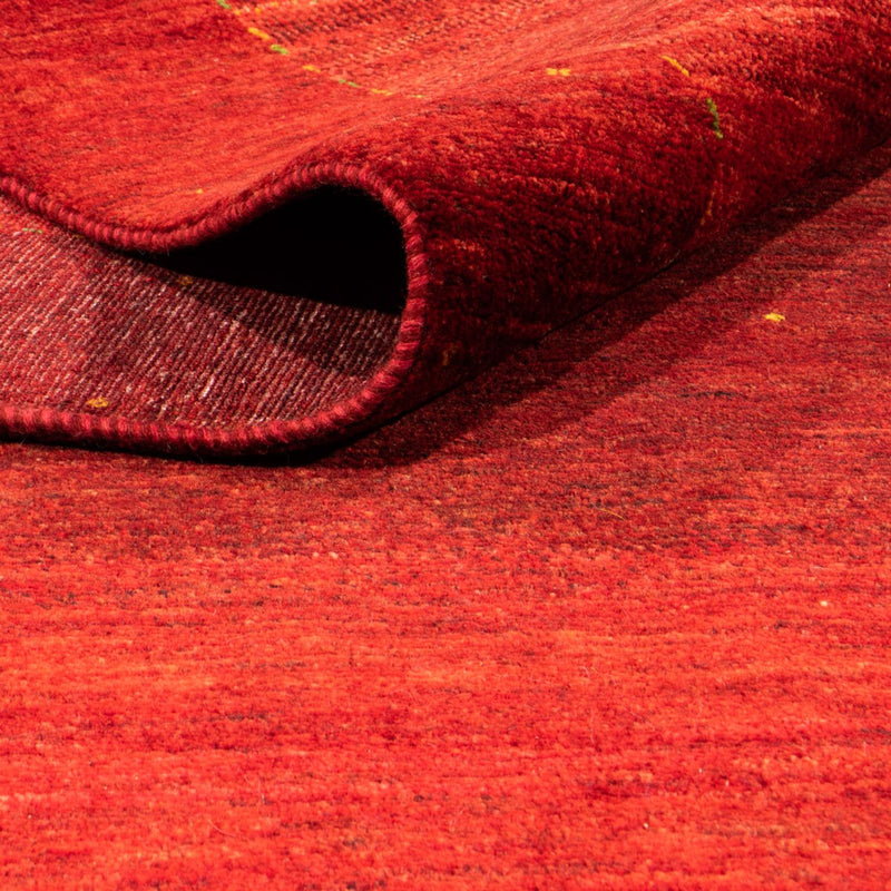 Gabbeh Teppich - Loribaft Perser - 313 x 231 cm - rot