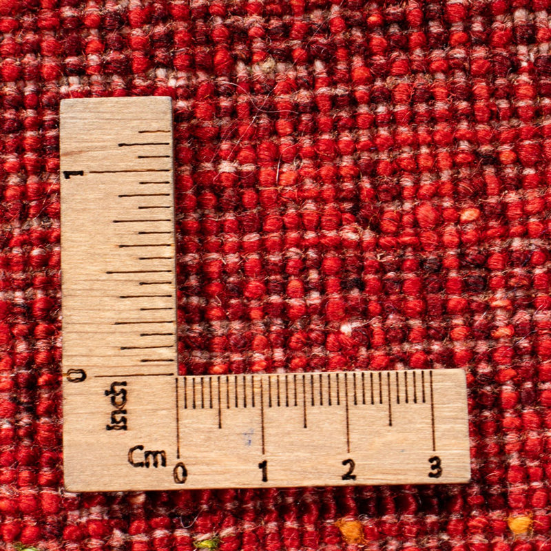 Gabbeh Teppich - Loribaft Perser - 313 x 231 cm - rot