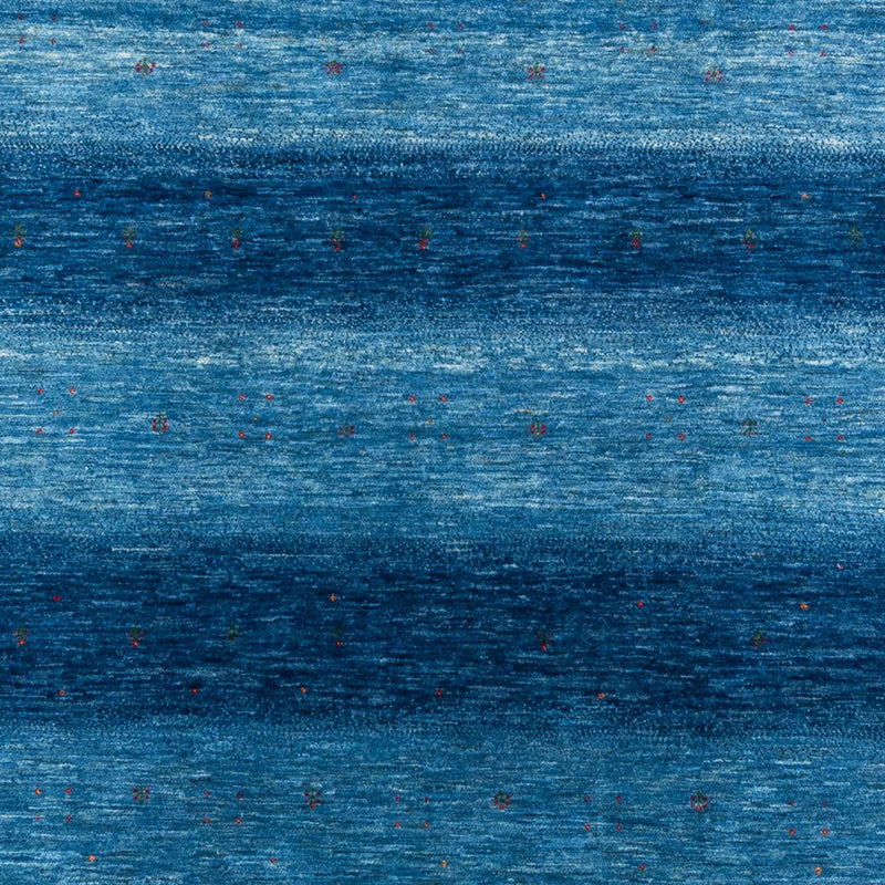 Gabbeh Teppich - Loribaft Perser - 331 x 228 cm - blau