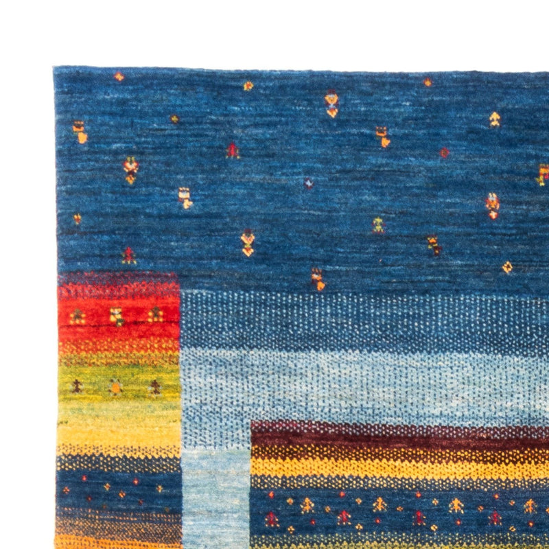 Gabbeh Teppich - Loribaft Perser - Royal - 239 x 162 cm - blau