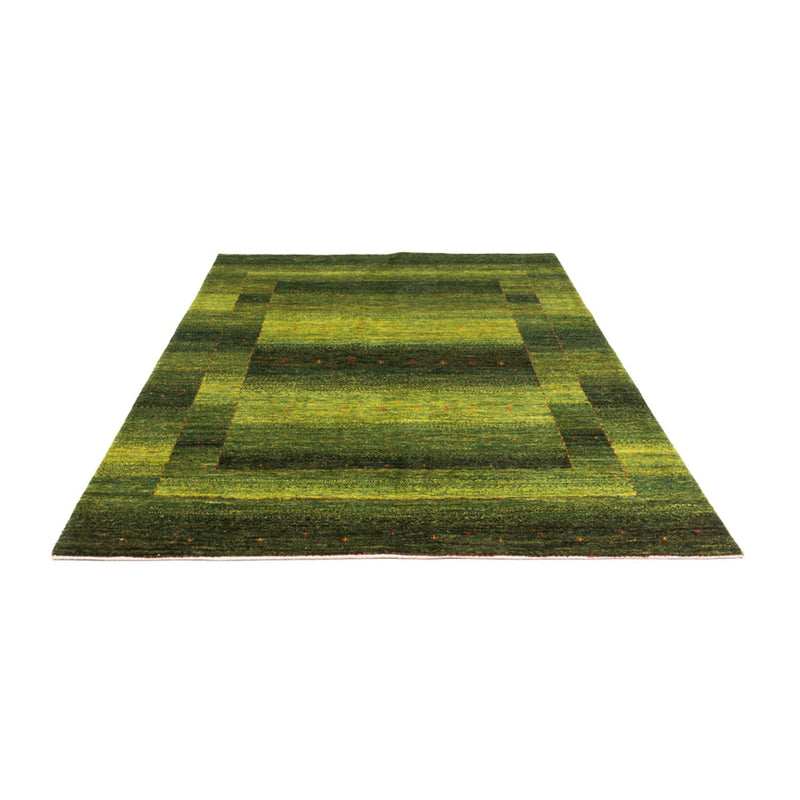 Gabbeh Teppich - Loribaft Perser - 236 x 166 cm - grün