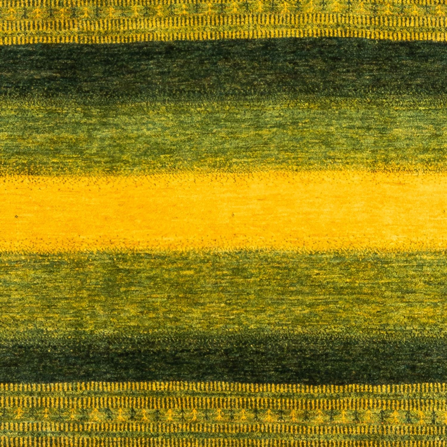 Gabbeh Teppich - Loribaft Perser - 298 x 216 cm - grün