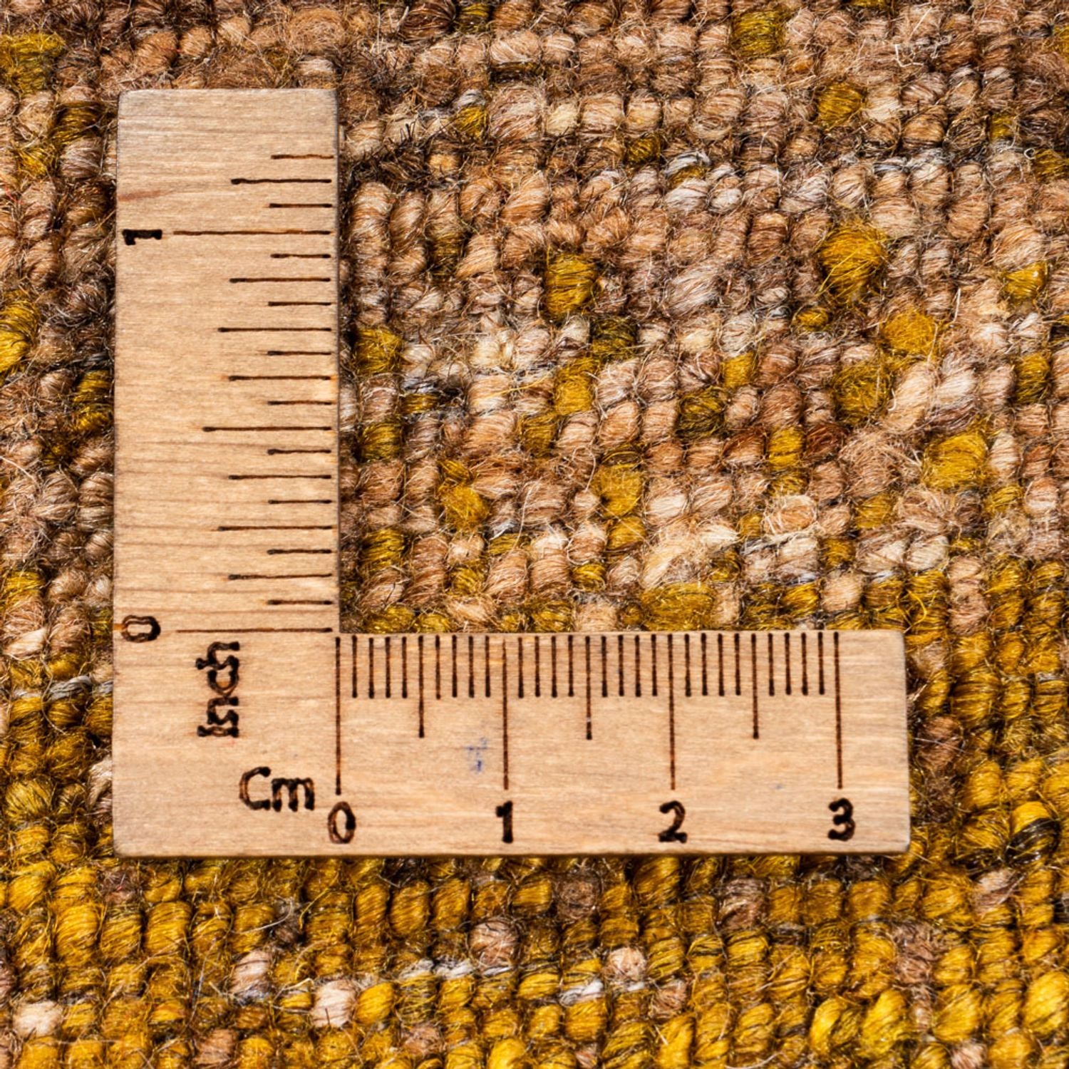 Gabbeh Teppich - Loribaft Perser - 175 x 129 cm - gold