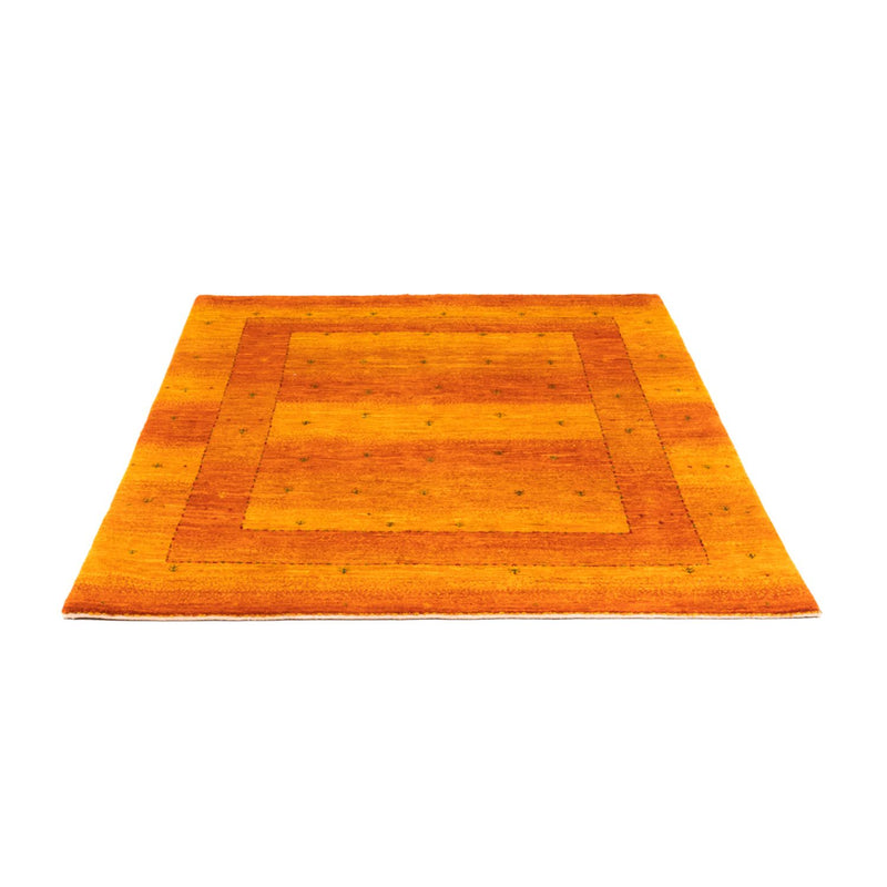 Gabbeh Teppich - Loribaft Perser - 162 x 125 cm - gold