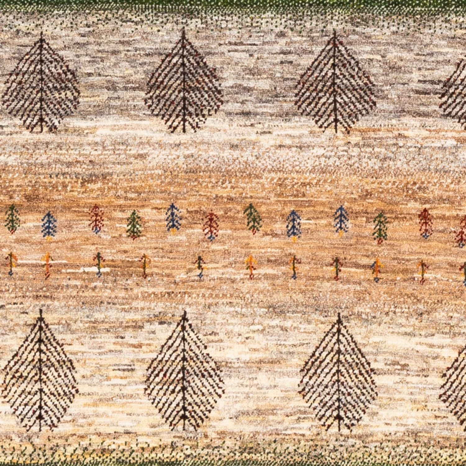 Gabbeh Teppich - Loribaft Perser - 174 x 117 cm - grau