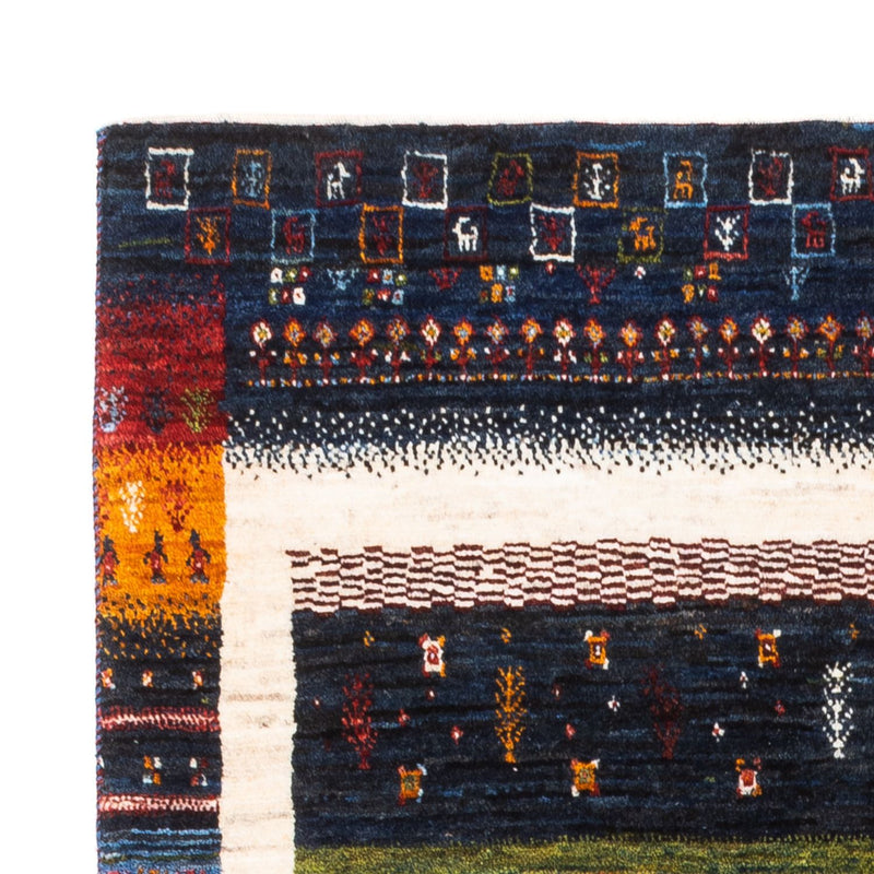 Gabbeh Teppich - Loribaft Perser - Royal - 156 x 105 cm - mehrfarbig