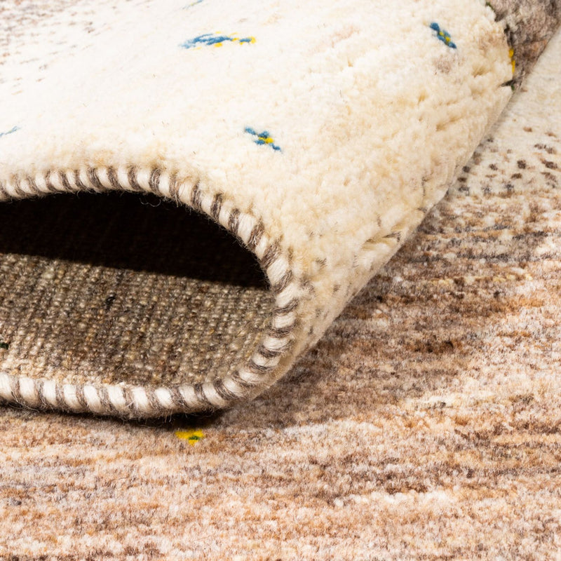Gabbeh Teppich - Loribaft Perser - 193 x 123 cm - natur