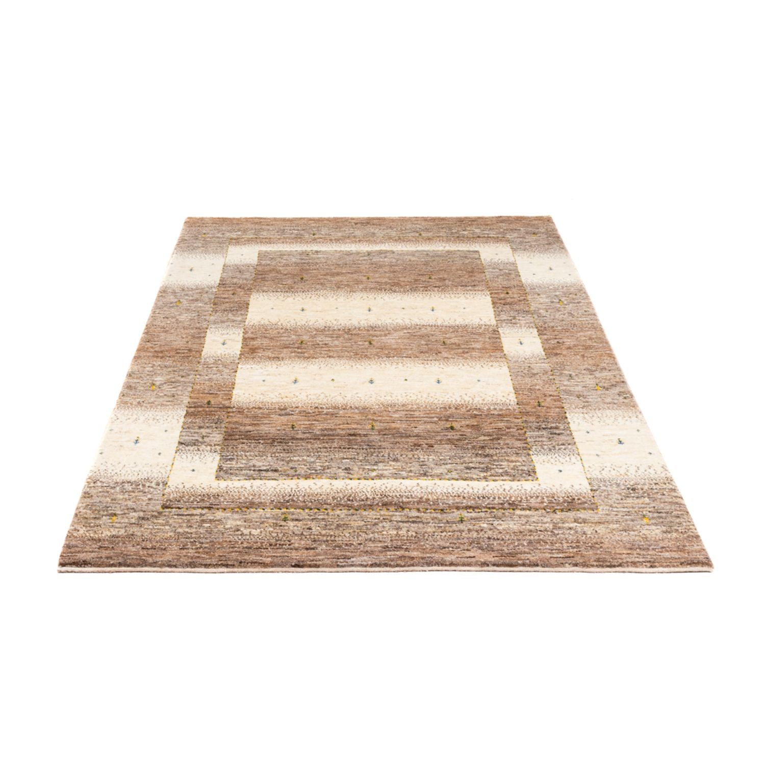 Gabbeh Teppich - Loribaft Perser - 193 x 123 cm - natur