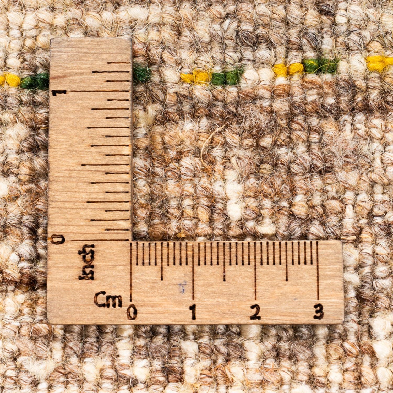 Gabbeh Teppich - Loribaft Perser - 193 x 123 cm - natur