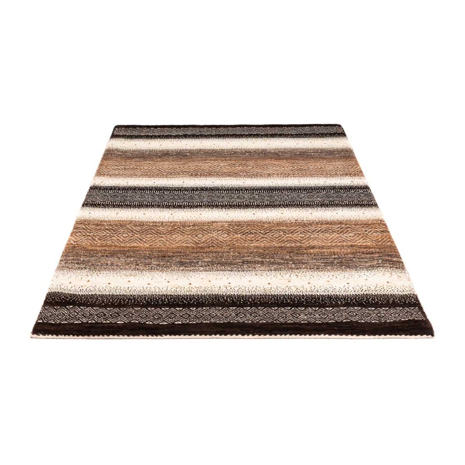 Gabbeh Teppich - Loribaft Perser - 177 x 120 cm - natur