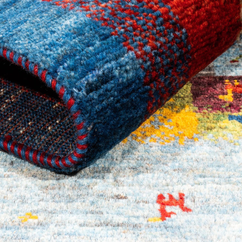 Gabbeh Teppich - Loribaft Perser - Royal - 141 x 107 cm - mehrfarbig
