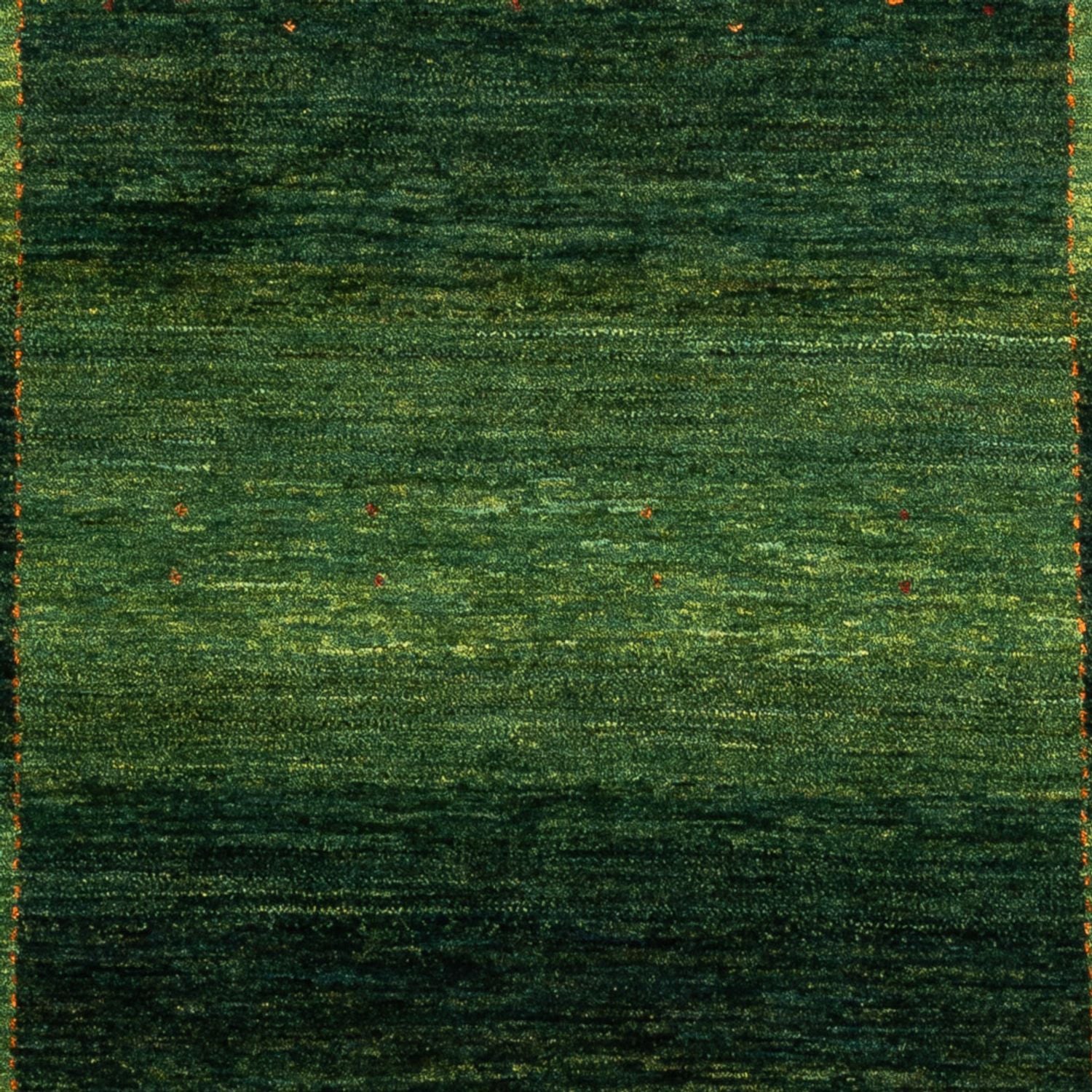 Gabbeh Teppich - Loribaft Perser - 184 x 154 cm - grün