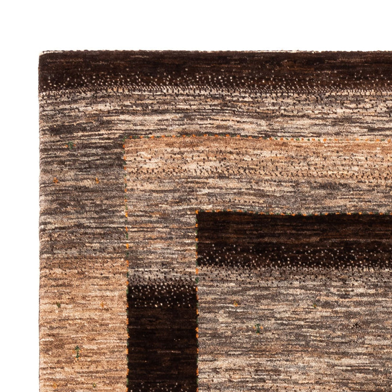 Gabbeh Teppich - Loribaft Perser - 203 x 145 cm - grau
