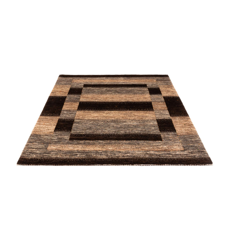 Gabbeh Teppich - Loribaft Perser - 203 x 145 cm - grau