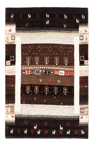Gabbeh Teppich - Loribaft Perser - Royal - 130 x 86 cm - mehrfarbig