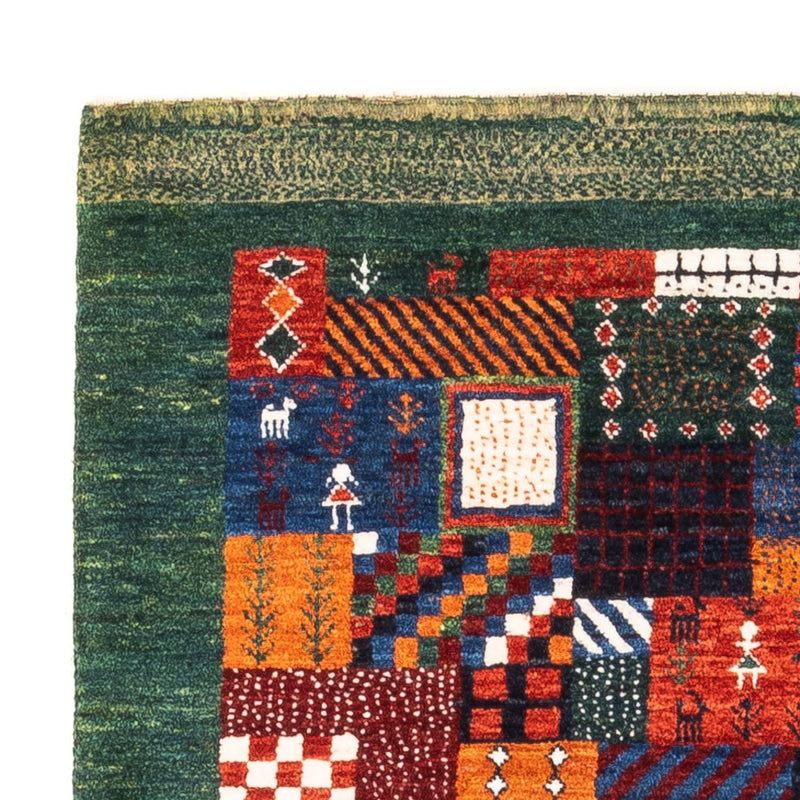 Gabbeh Teppich - Loribaft Perser - Royal - 118 x 83 cm - mehrfarbig