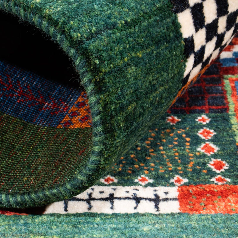 Gabbeh Teppich - Loribaft Perser - Royal - 118 x 83 cm - mehrfarbig