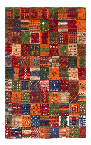 Gabbeh Teppich - Loribaft Perser - Royal - 137 x 88 cm - mehrfarbig