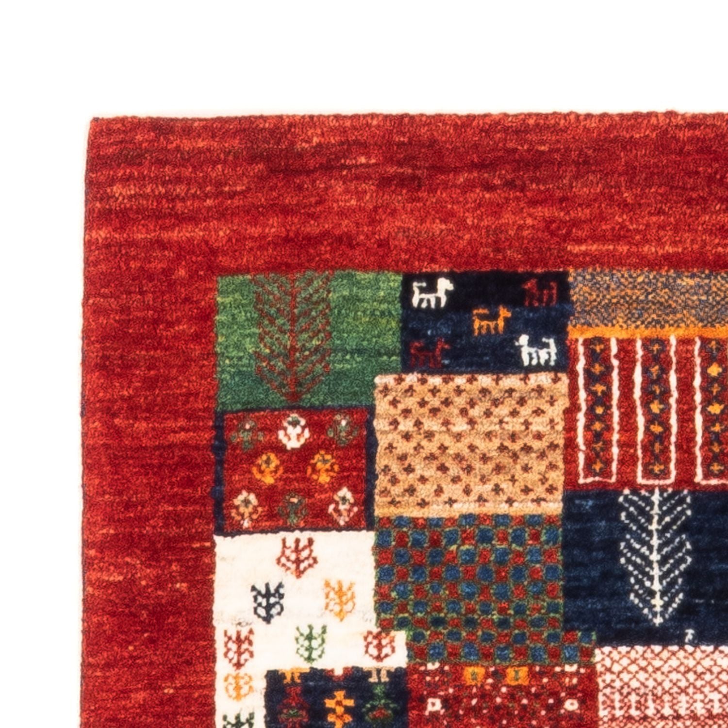Gabbeh Teppich - Loribaft Perser - Royal - 128 x 80 cm - mehrfarbig