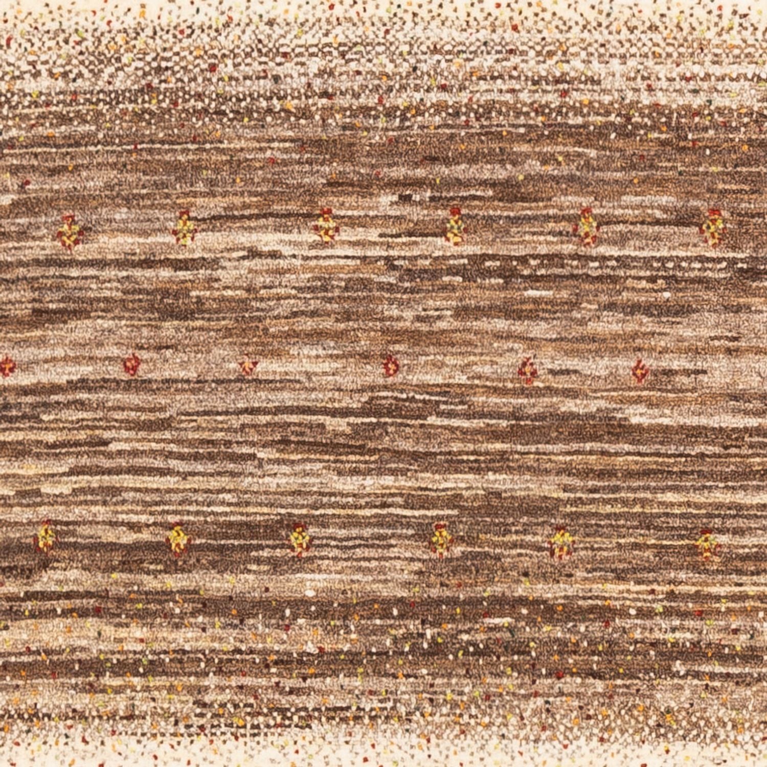 Gabbeh Teppich - Loribaft Perser - Royal - 121 x 82 cm - grau
