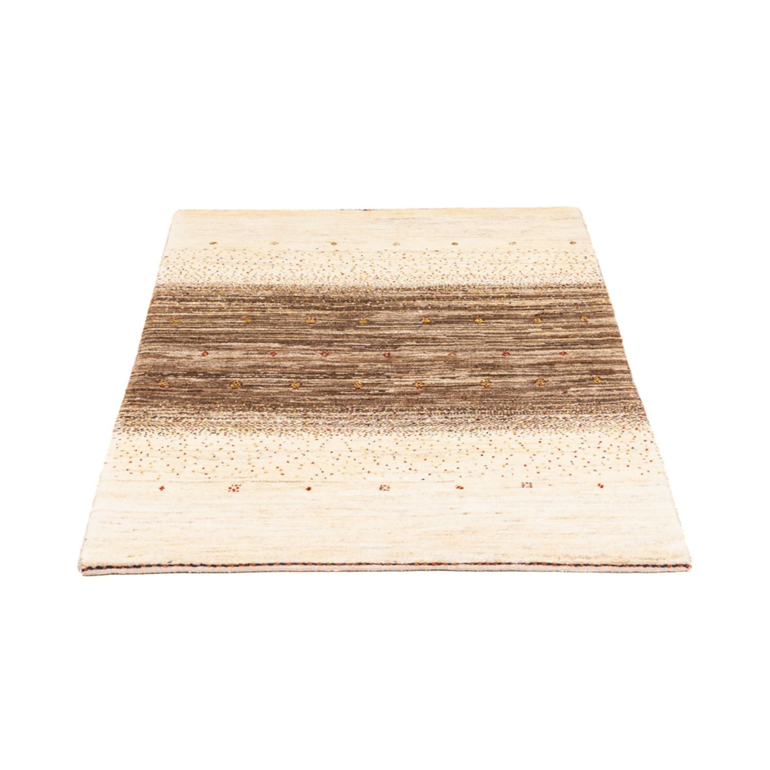 Gabbeh Teppich - Loribaft Perser - Royal - 121 x 82 cm - grau
