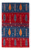 Gabbeh Teppich - Loribaft Perser - Royal - 130 x 82 cm - mehrfarbig