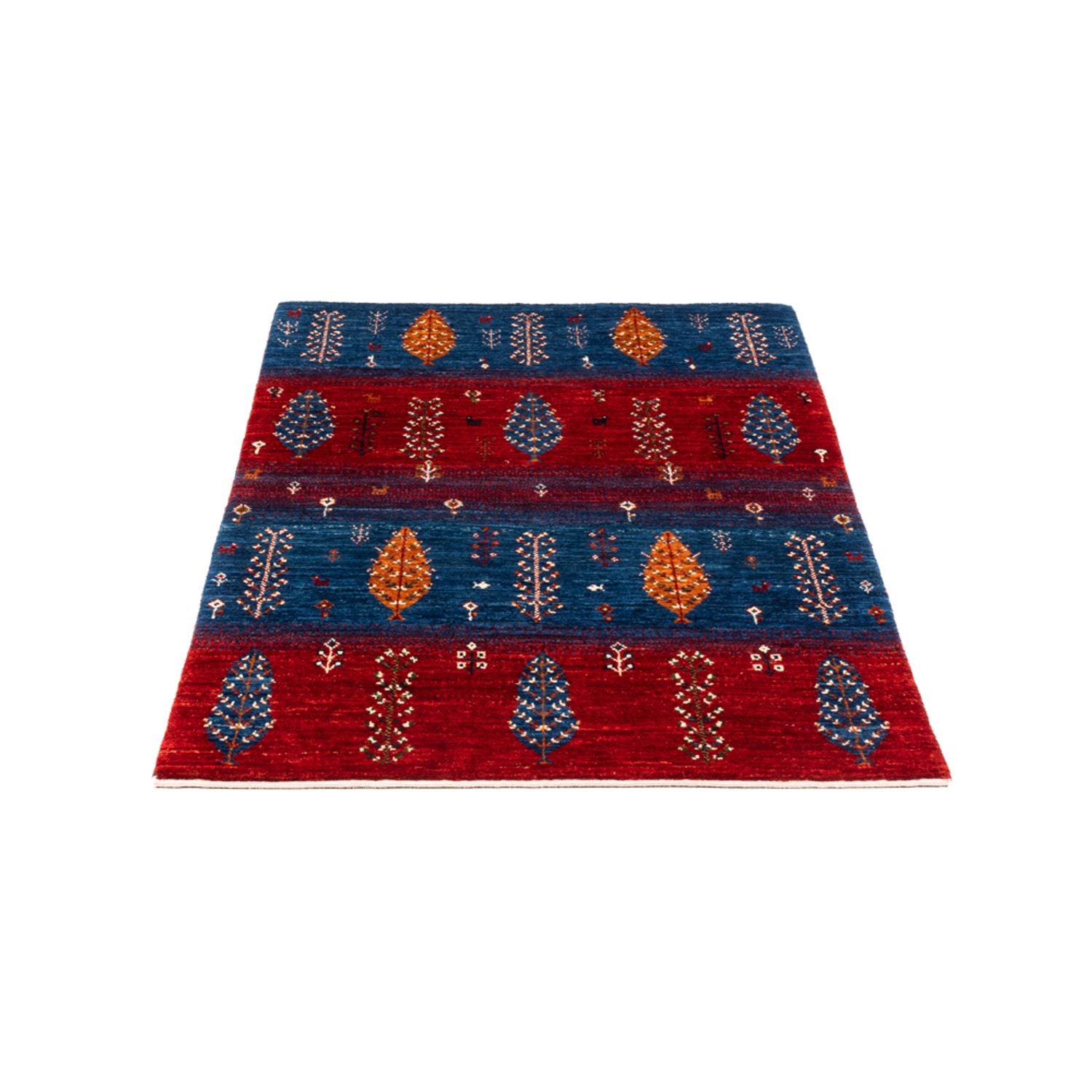 Gabbeh Teppich - Loribaft Perser - Royal - 130 x 82 cm - mehrfarbig