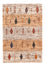 Gabbeh Teppich - Loribaft Perser - Royal - 125 x 85 cm - grau