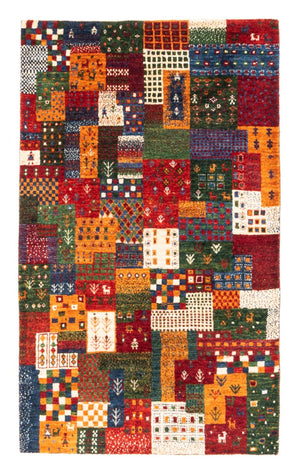 Gabbeh Teppich - Loribaft Perser - Royal - 134 x 85 cm - mehrfarbig