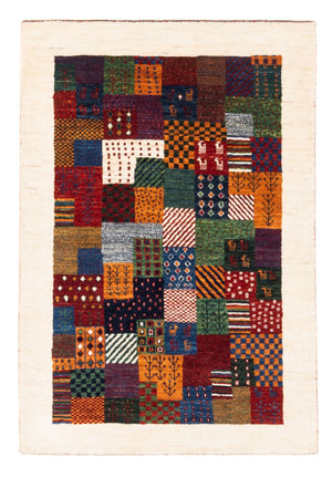Gabbeh Teppich - Loribaft Perser - Royal - 124 x 85 cm - mehrfarbig