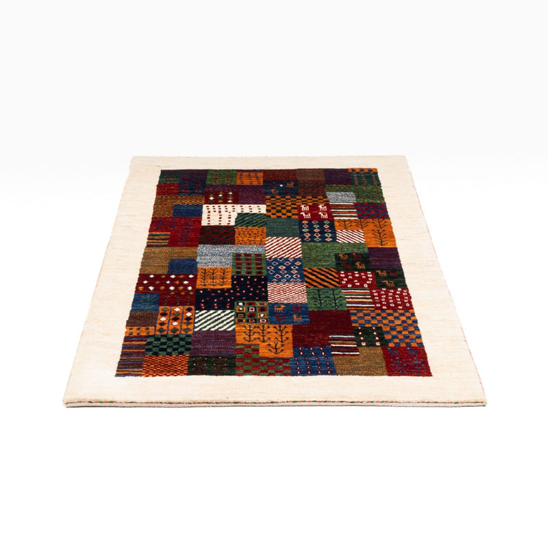 Gabbeh Teppich - Loribaft Perser - Royal - 124 x 85 cm - mehrfarbig