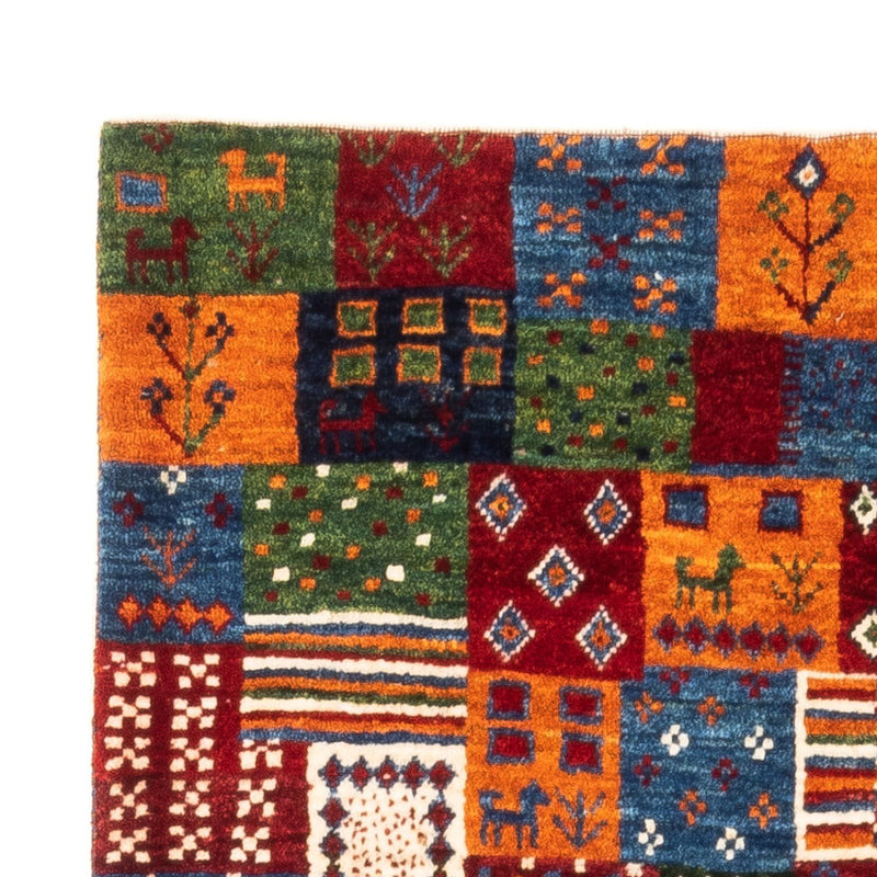 Gabbeh Teppich - Loribaft Perser - Royal - 128 x 87 cm - mehrfarbig