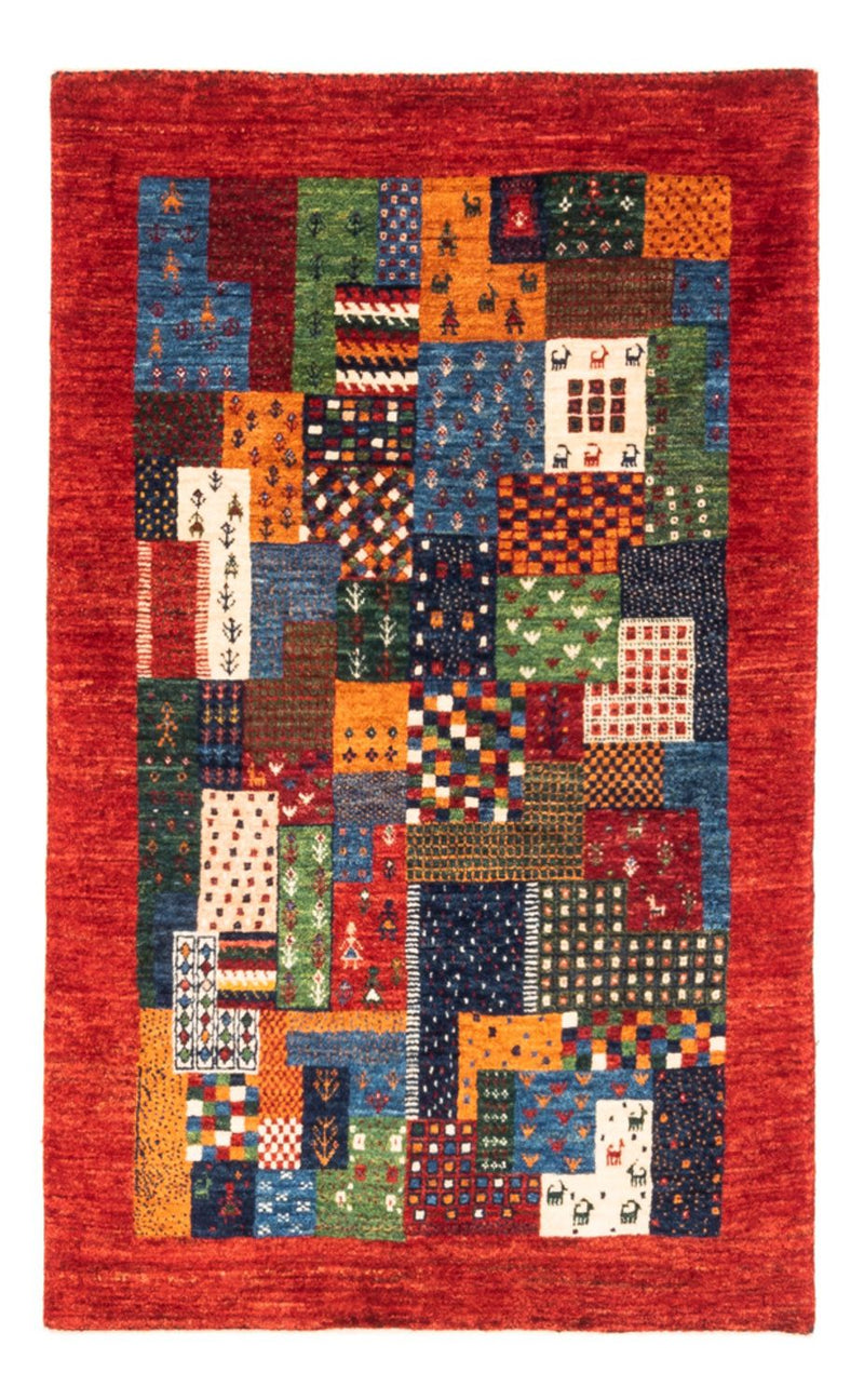 Gabbeh Teppich - Loribaft Perser - Royal - 129 x 81 cm - mehrfarbig