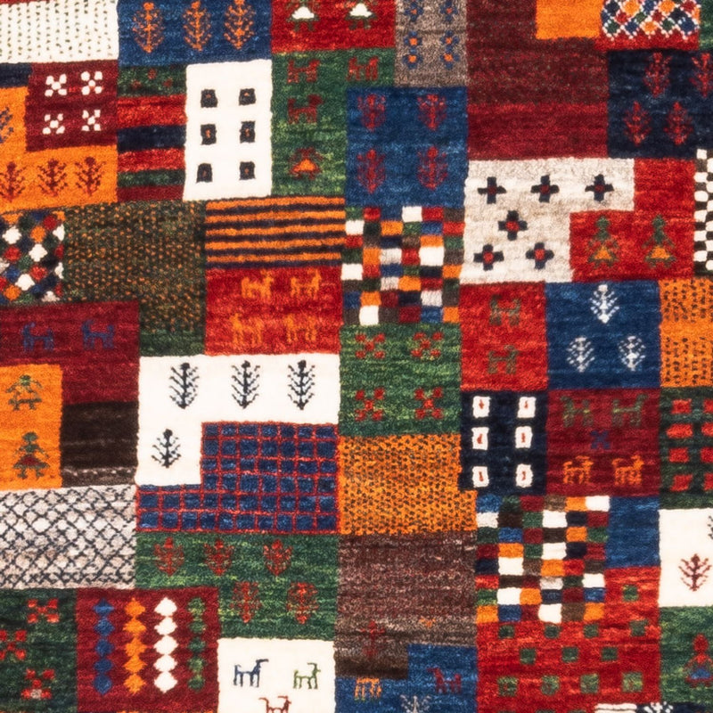 Gabbeh Teppich - Loribaft Perser - Royal - 128 x 85 cm - mehrfarbig