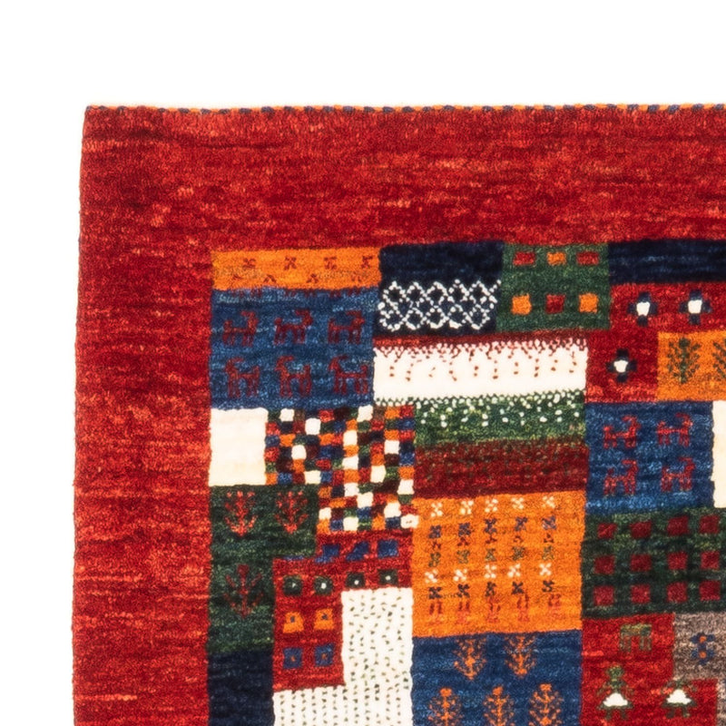 Gabbeh Teppich - Loribaft Perser - Royal - 128 x 85 cm - mehrfarbig