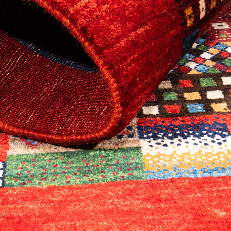 Gabbeh Teppich - Loribaft Perser - Royal - 127 x 88 cm - mehrfarbig