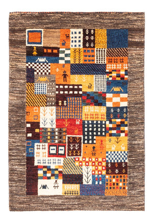 Gabbeh Teppich - Loribaft Perser - Royal - 120 x 83 cm - mehrfarbig