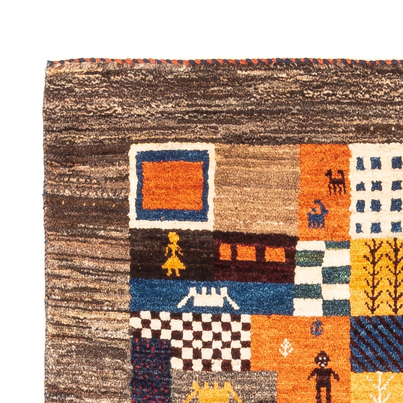 Gabbeh Teppich - Loribaft Perser - Royal - 120 x 83 cm - mehrfarbig