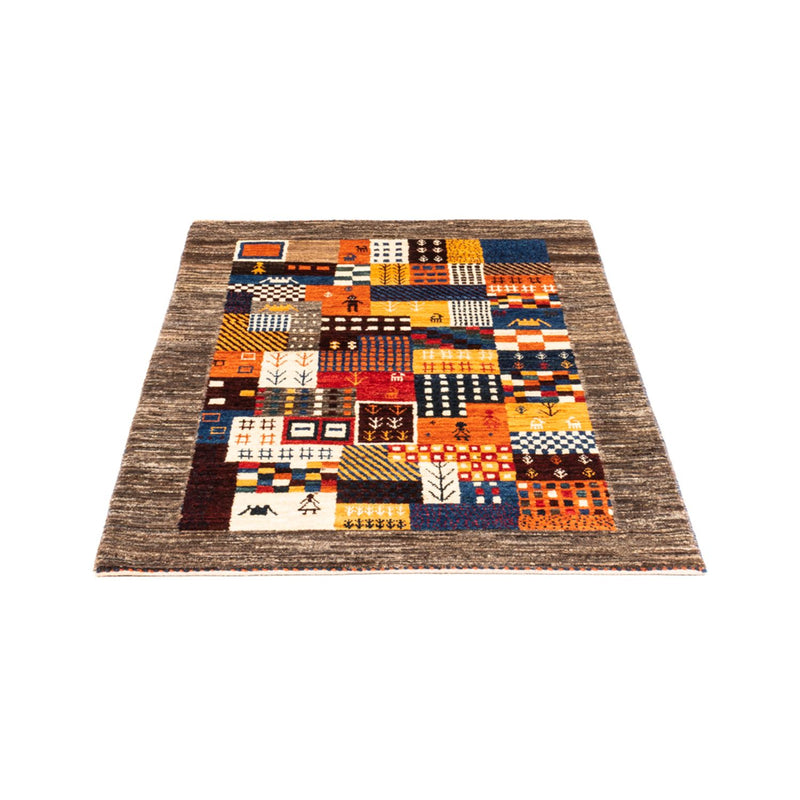 Gabbeh Teppich - Loribaft Perser - Royal - 120 x 83 cm - mehrfarbig